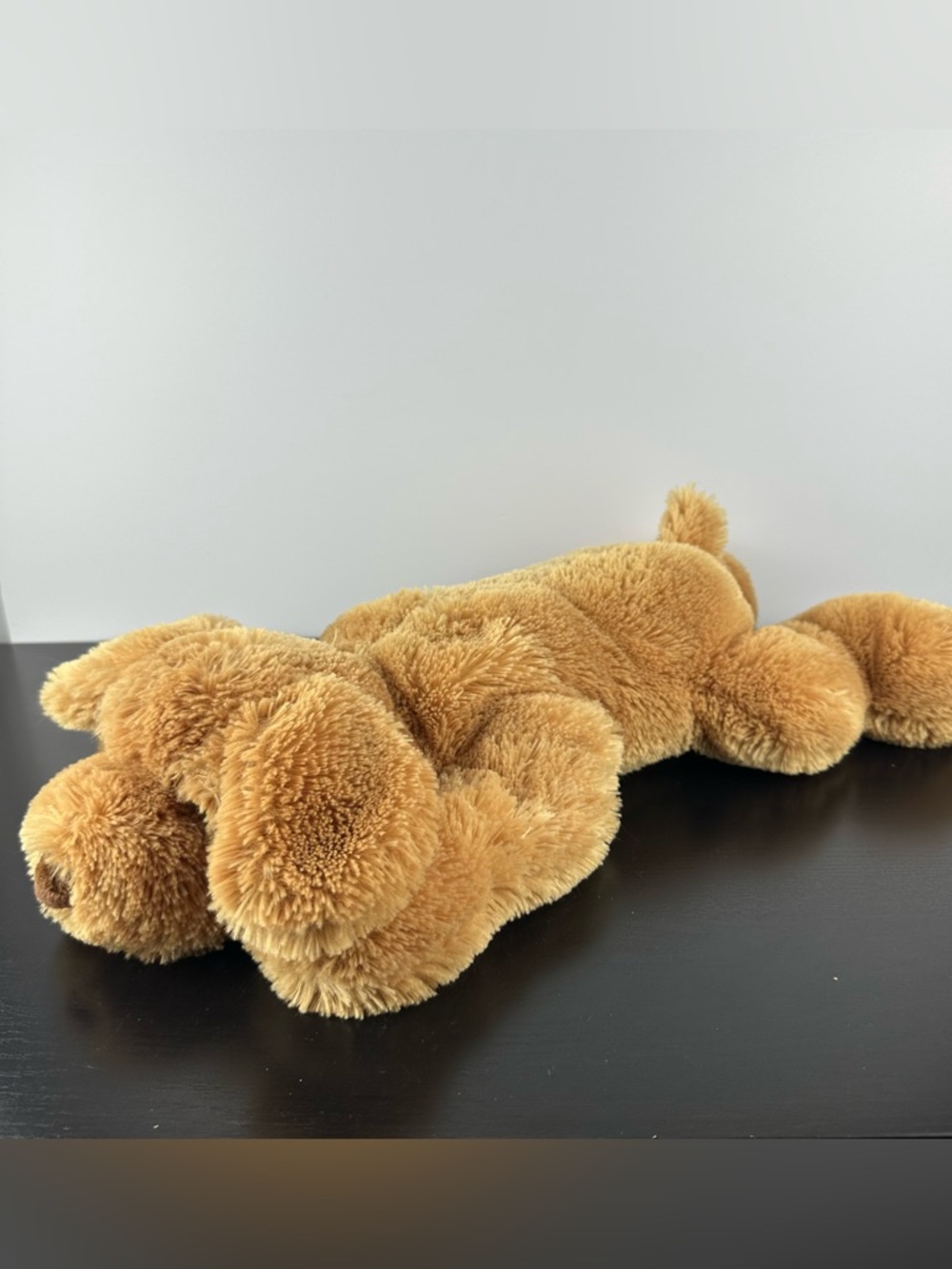 TY Classics Laces Golden Brown Dog Stuffed Animal Plush Toy 17” Vintage 2004